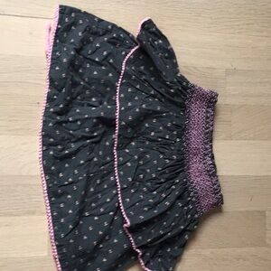 Peek charcoal grey ruffle skirt size 8 girls